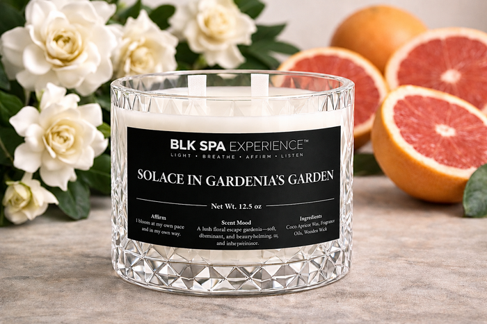 Solace in Gardenia's Garden Candle
