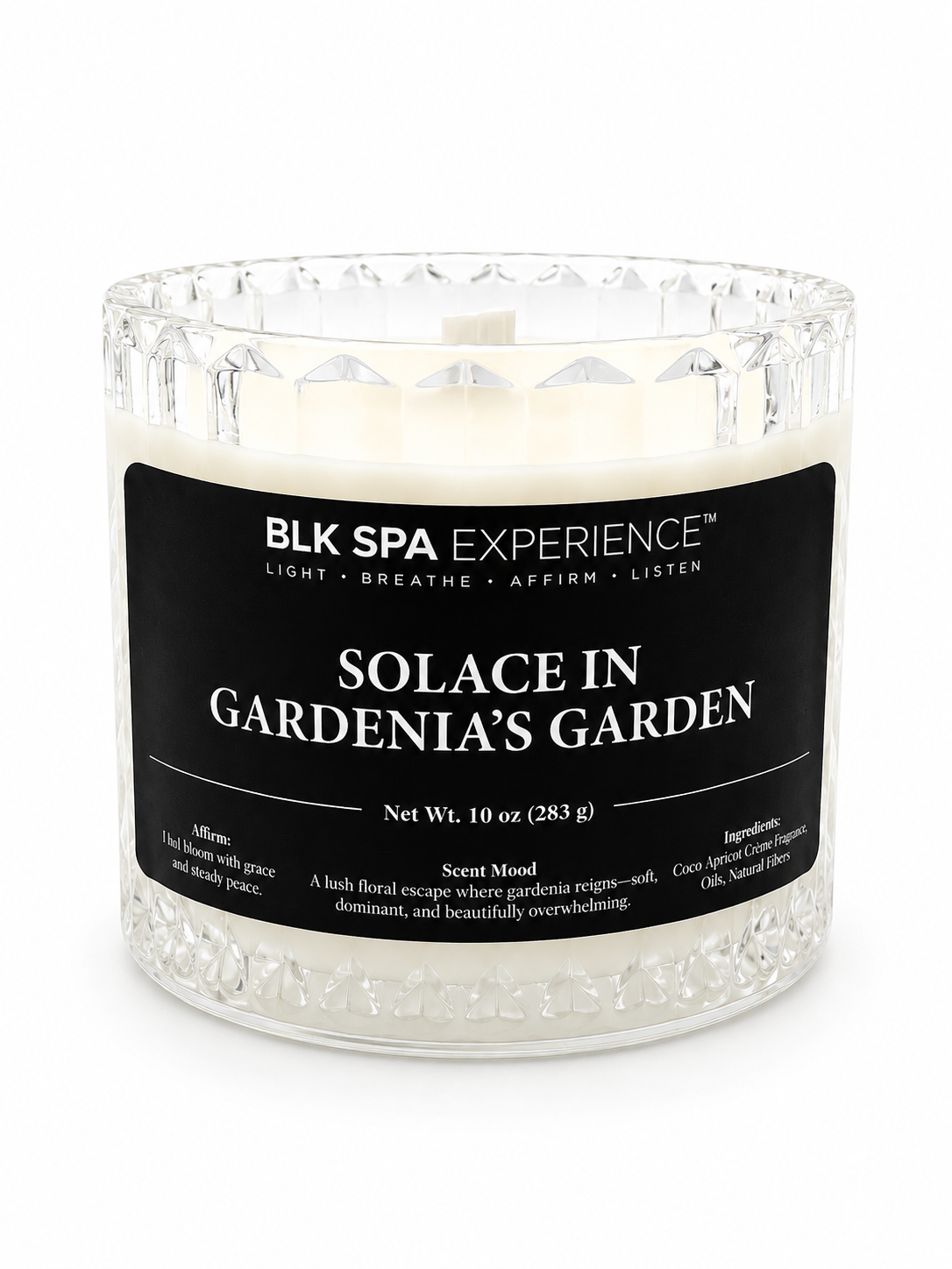 Solace in Gardenia's Garden Candle