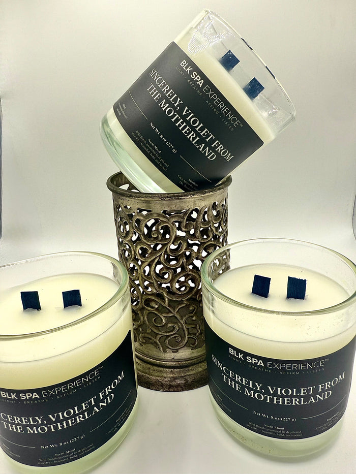 Sincerely Violet from the Motherland Candle