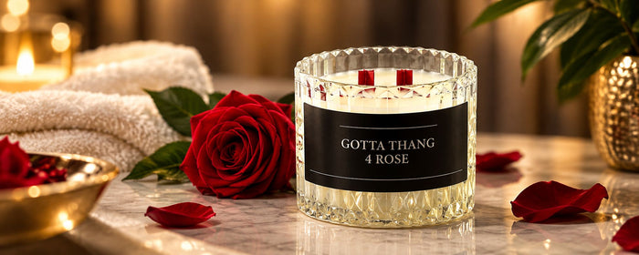 Gotta Thang 4 Rose Candle - Luminary