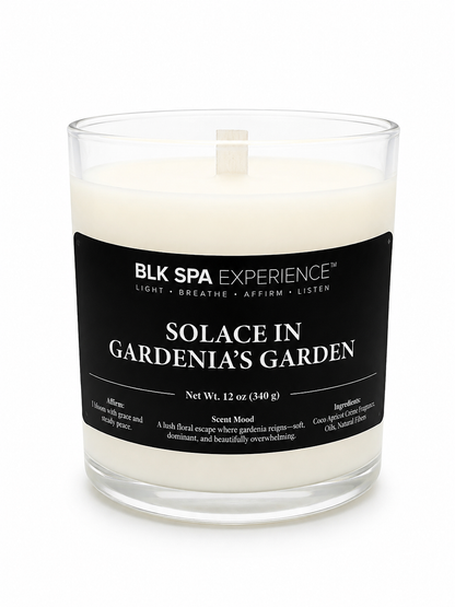 Solace in Gardenia's Garden Candle