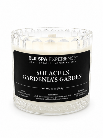 Solace in Gardenia's Garden Candle