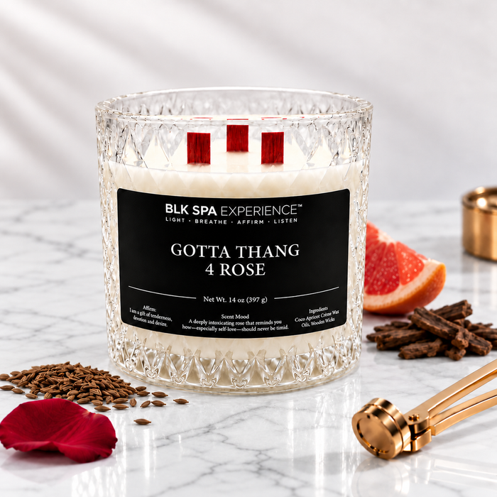 Gotta Thang 4 Rose Candle - Opulence