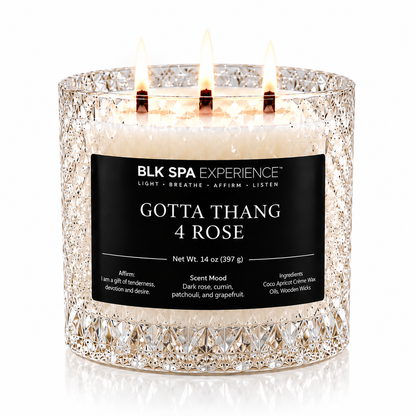Gotta Thang 4 Rose Candle - Opulence