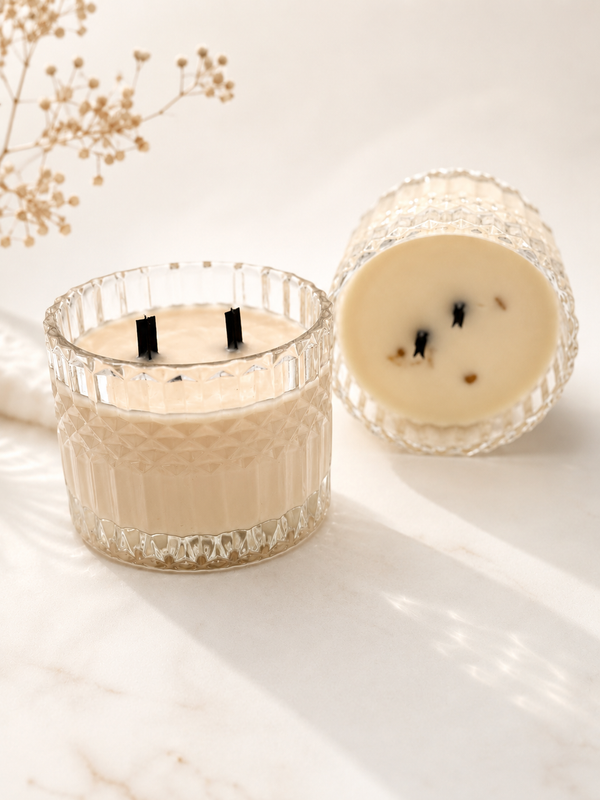 Midnight Mahogany and Mango Mornings Candle